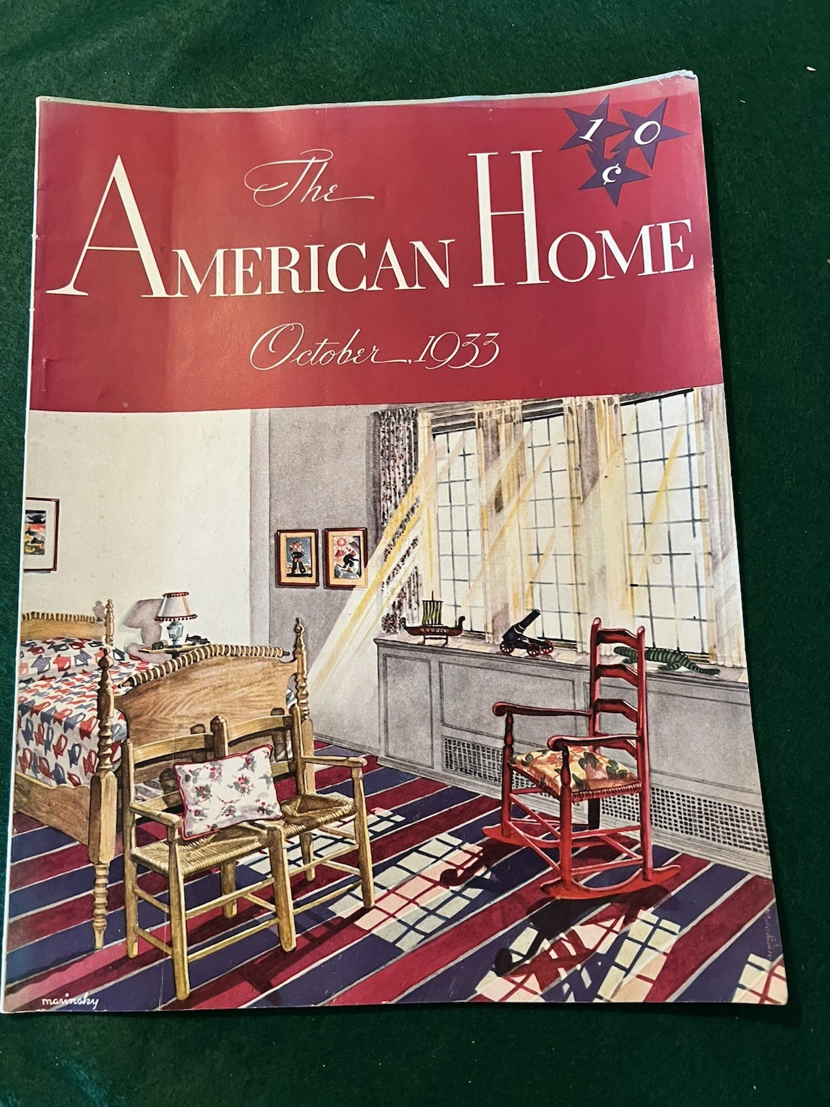 October 1933 The American Home – Full Issue 264 Pages