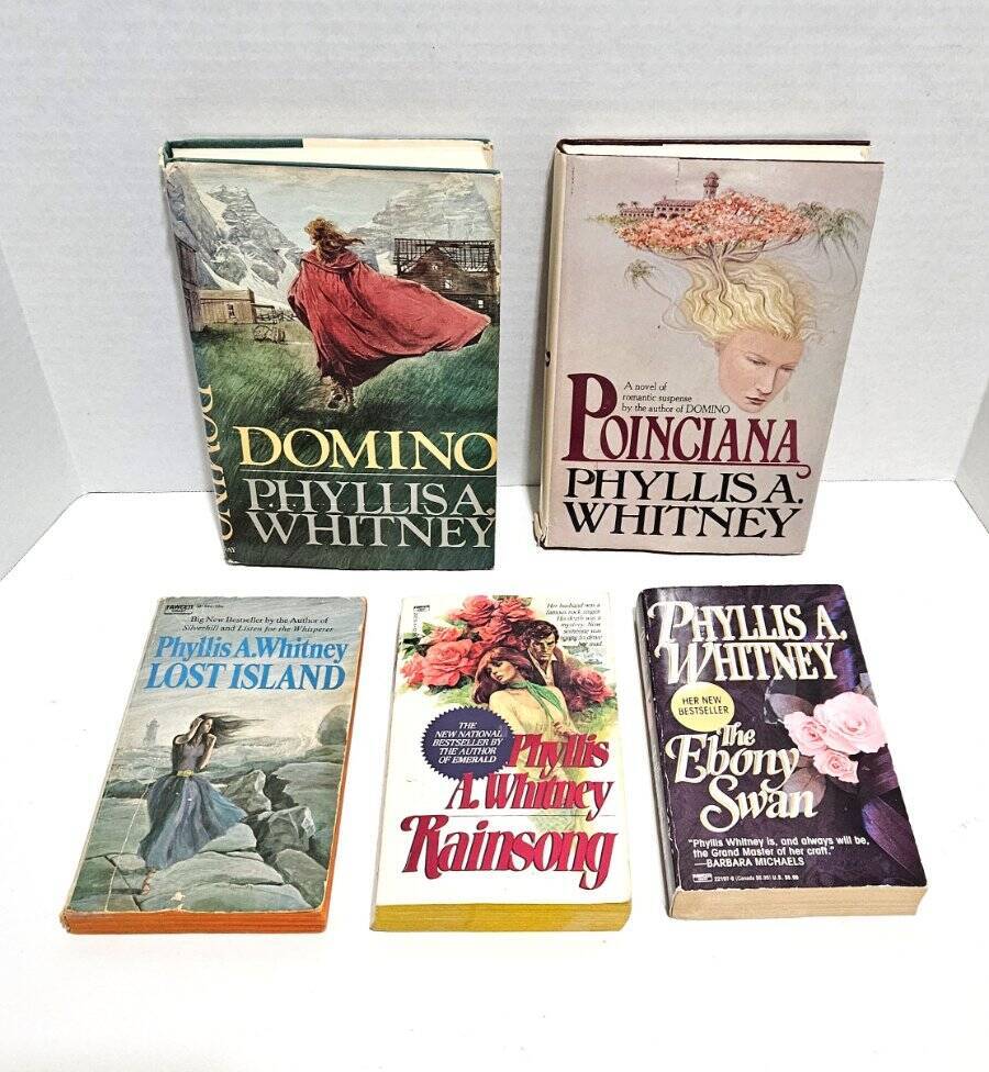 Lot of 10 Victoria Holt & Phyllis Whitney Romance & Suspense Demon Lover Domino
