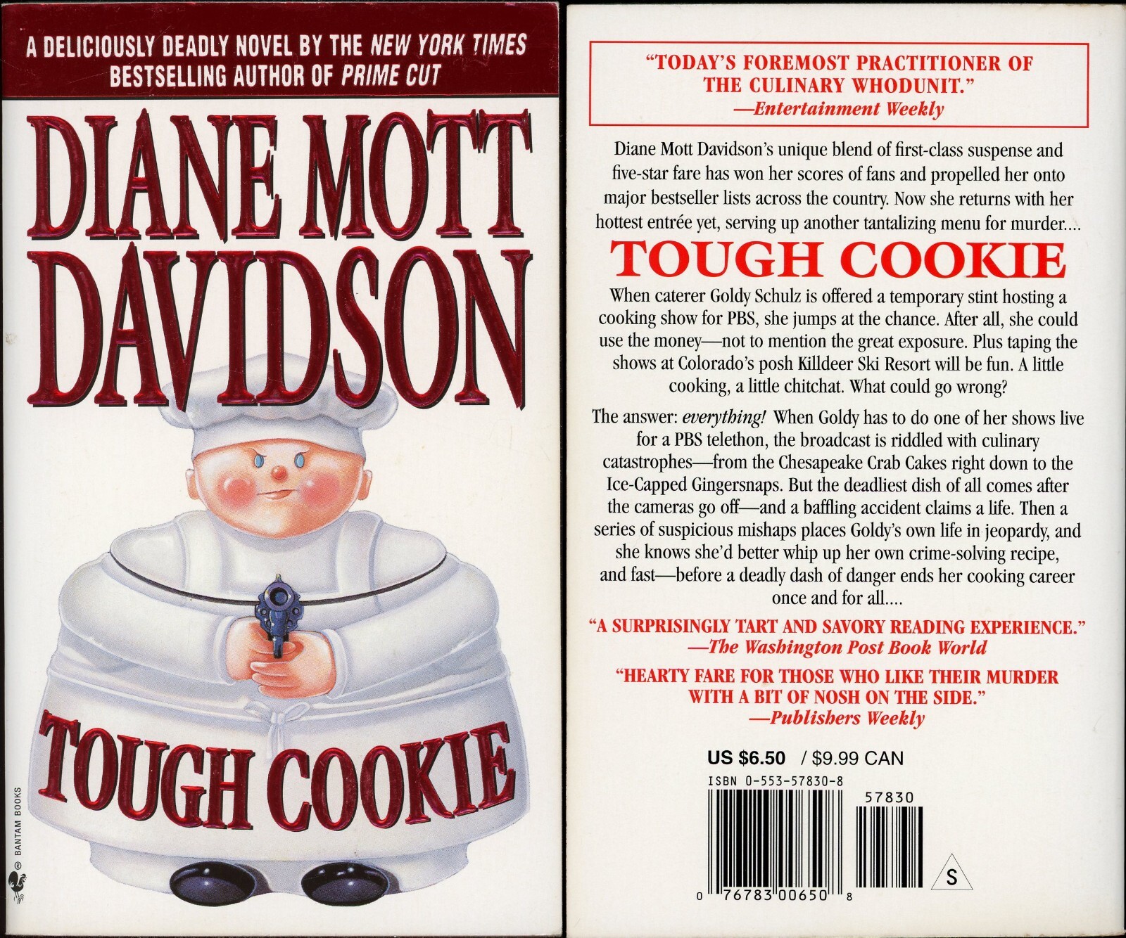 Goldy Schulz Culinary Mystery Lot of 8 Paperback by Diane Davidson