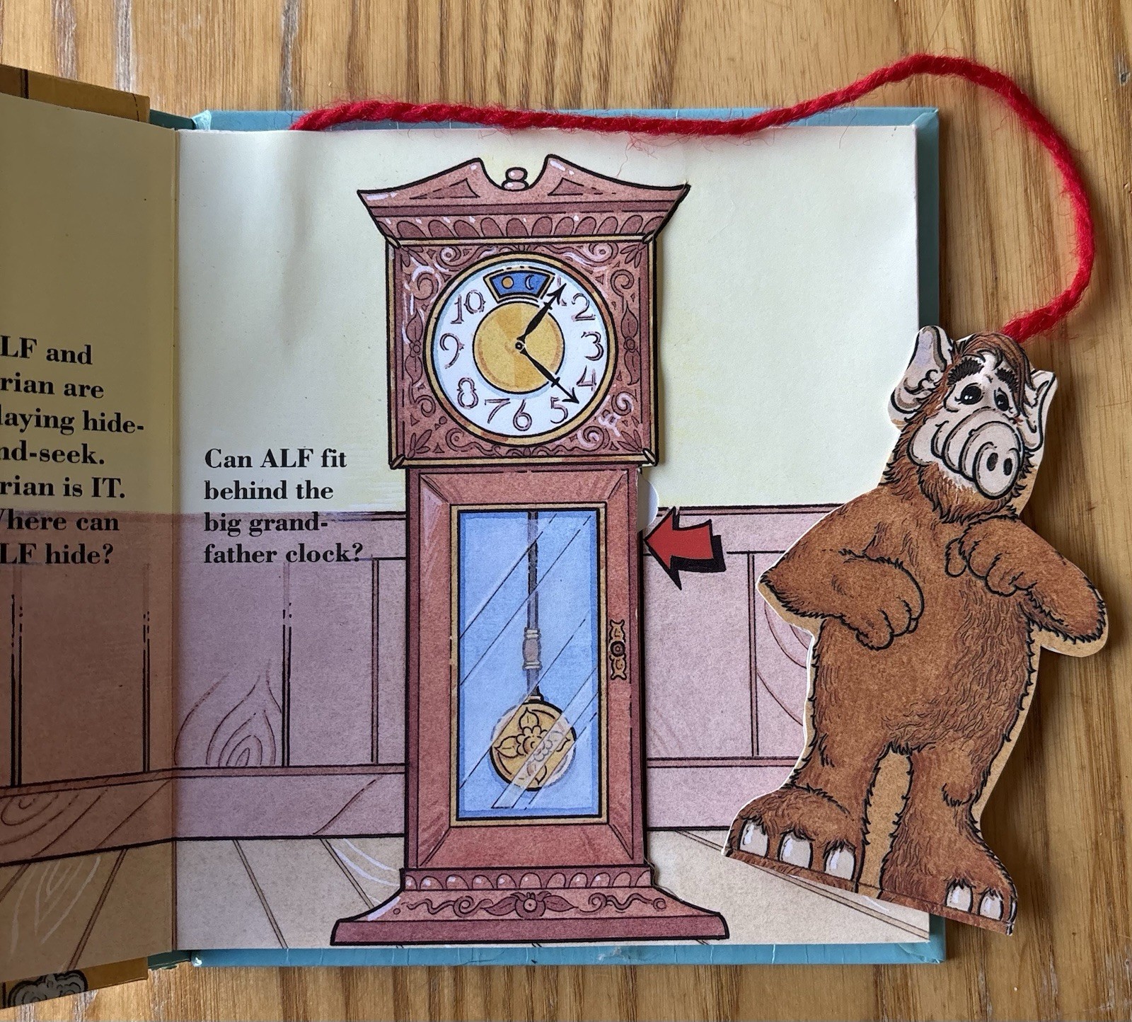 1988 Alf Hides Out Interactive Book NEW Rare 1980’s Alien