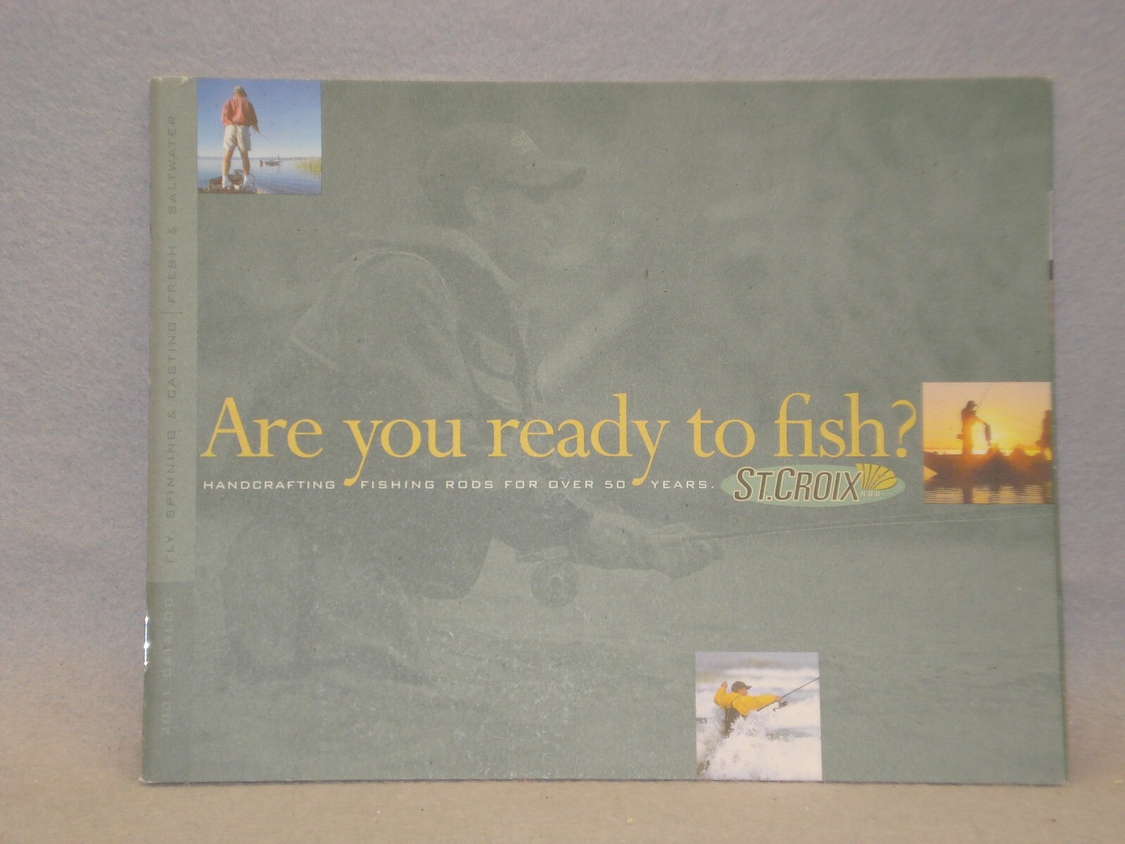 St Croix Rod Catalog 2001 8.5 x 6.5 in. 43 Pages