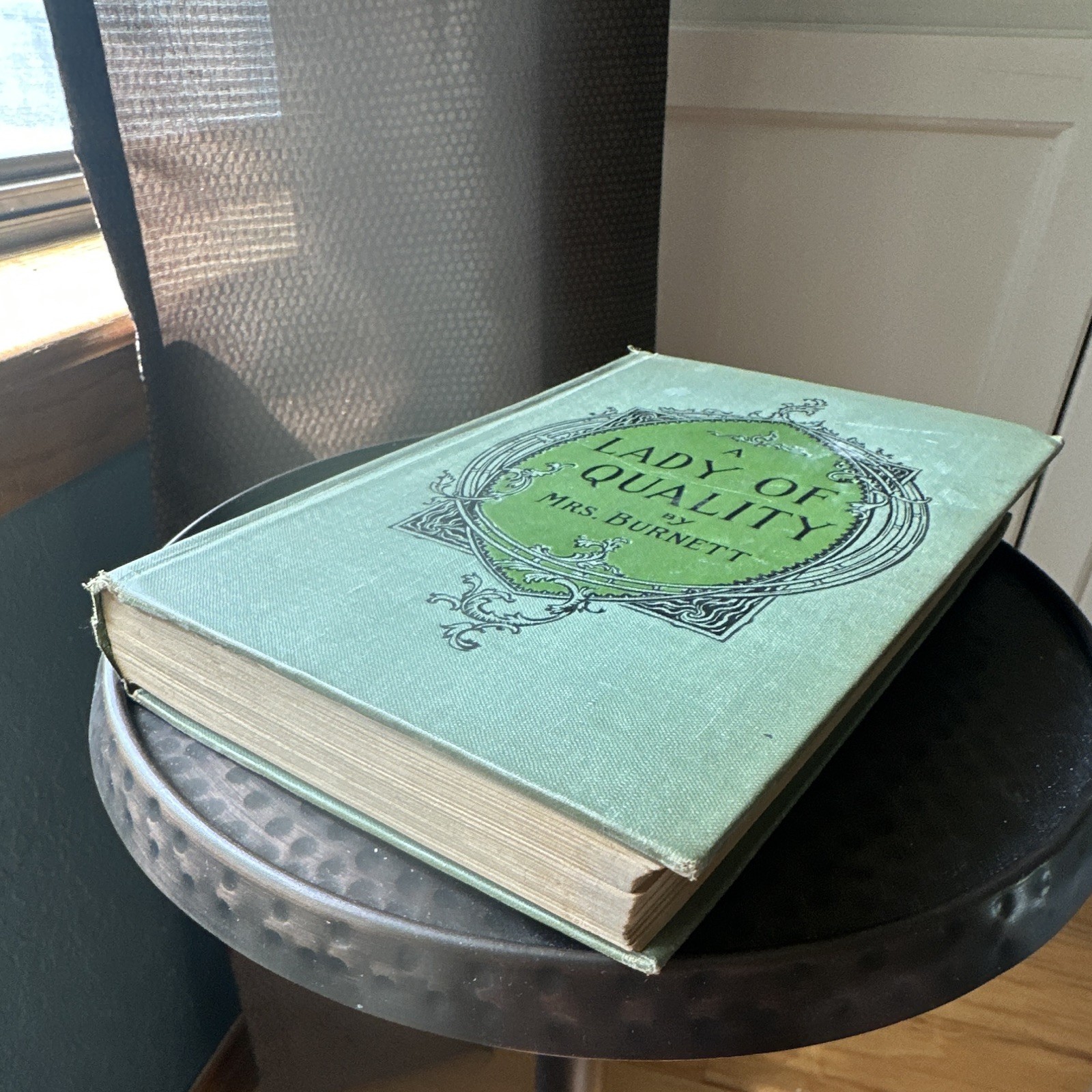 1899 A LADY OF QUALITY Frances Hodgson Burnett JULIA ARTHUR ED Antique Hardcover