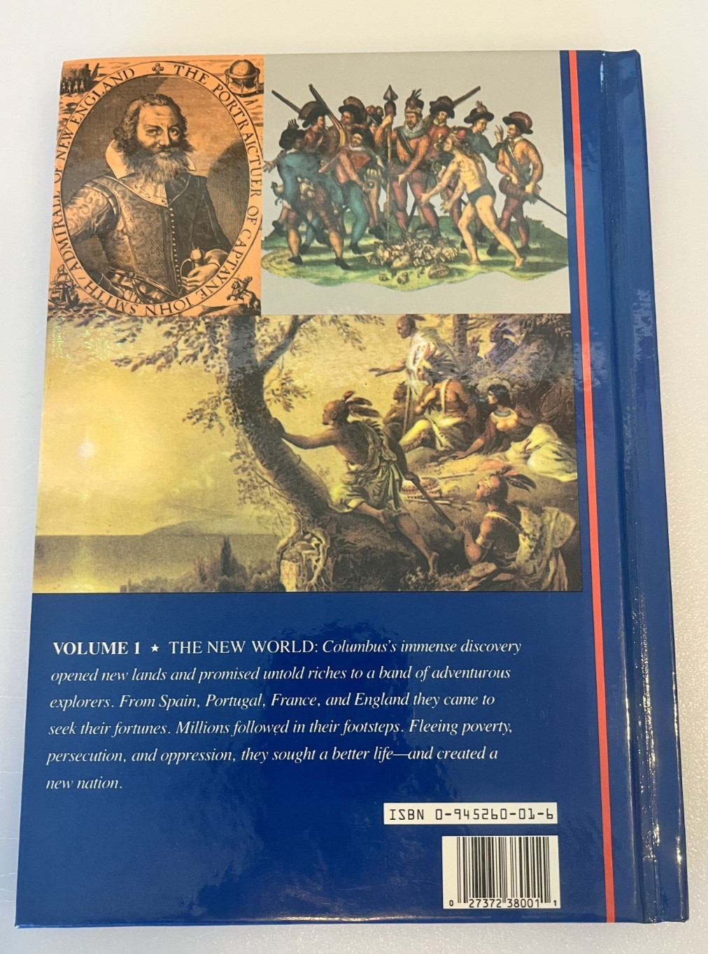 American Heritage Illustrated History of the U.S., Vol. 1: The New World, HC ’88