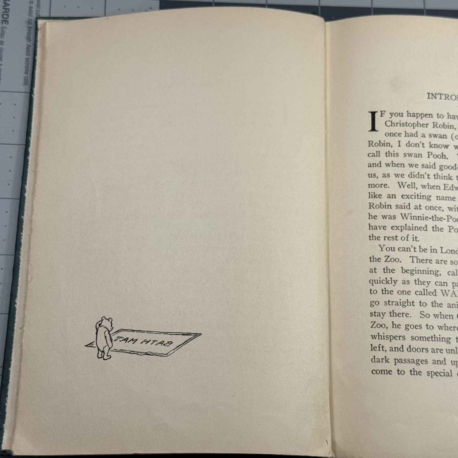 Vintage 1929 Winnie-the-Pooh A.A. Milne E.P. Dutton Illustrated by E.H. Shepard