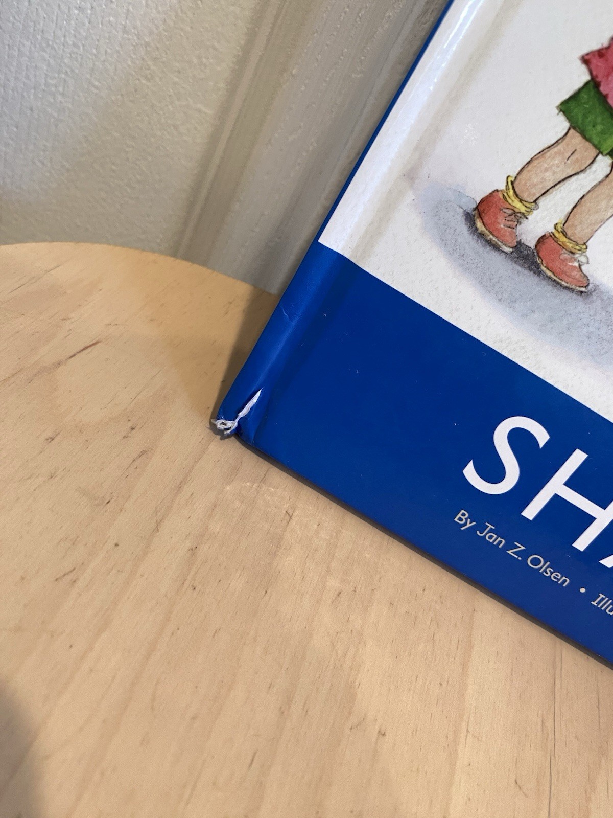 Mat Man Shapes by Jan Z. Olsen (2007, Hardcover) LIBRARY STAMP