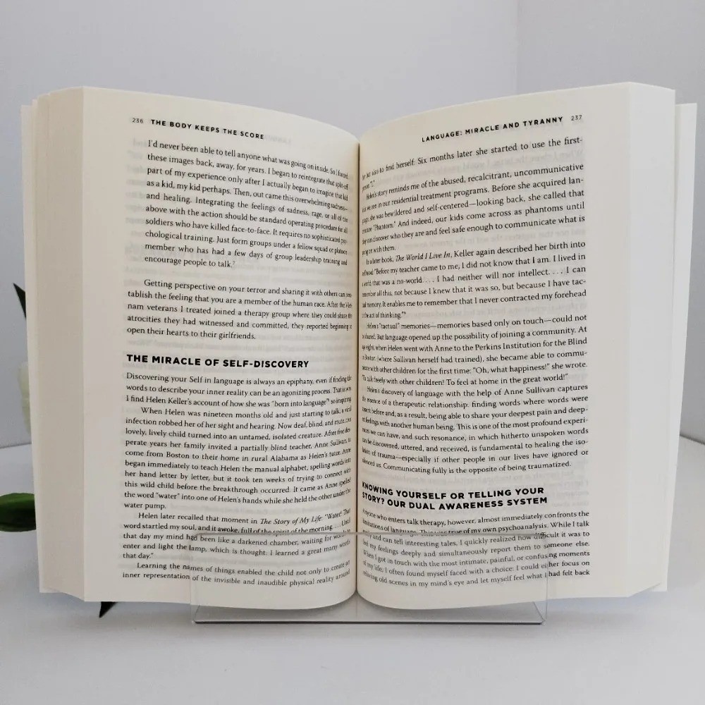 The Body Keeps the Score by Bessel van der Kolk Trauma Healing Psychology Self H
