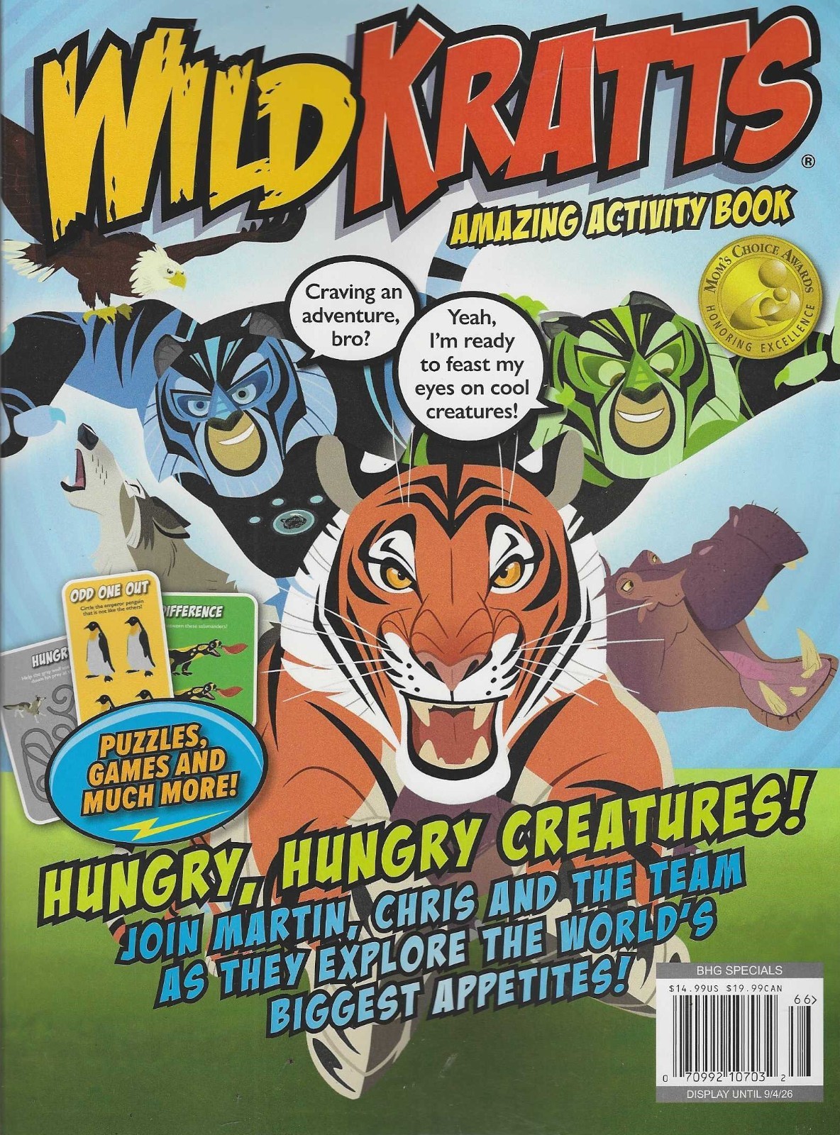 Wild Kratts Amazing Activity Book 2026