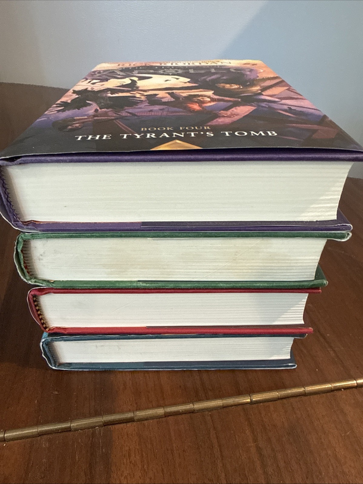 The Trials of Apollo Hardcover 1-4 Book Set Rick Riordan 1st Ed 2 B&N Exclusive