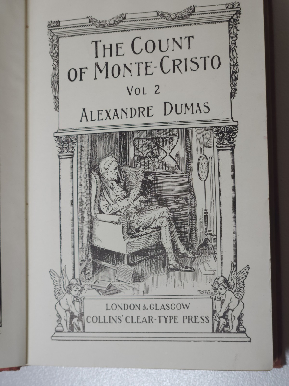 THE COUNT OF MONTE CRISTO VOL 1 & 2 BOOKs – ALEXANDRE DUMAS around 1910