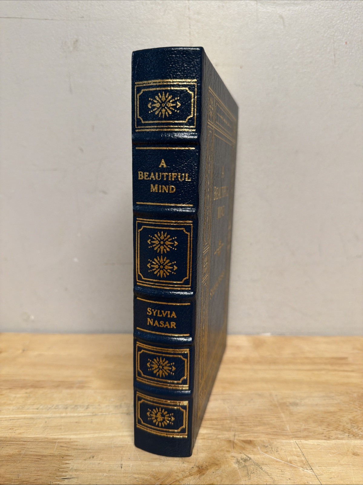 SPECIAL EDITION, Leather-bound Easton Press: A Beautiful Mind by Sylvia Nasar