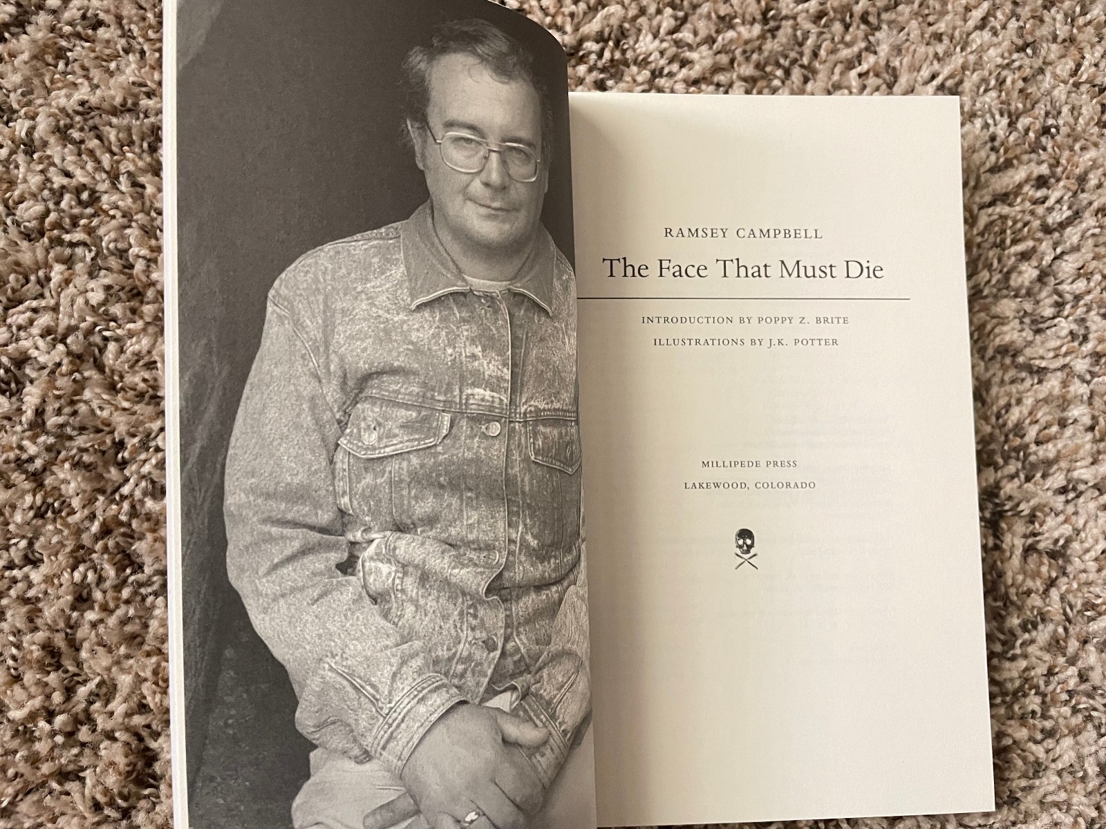 THE FACE THAT MUST DIE Ramsey Campbell 1st Centipede Press trade paperback fine