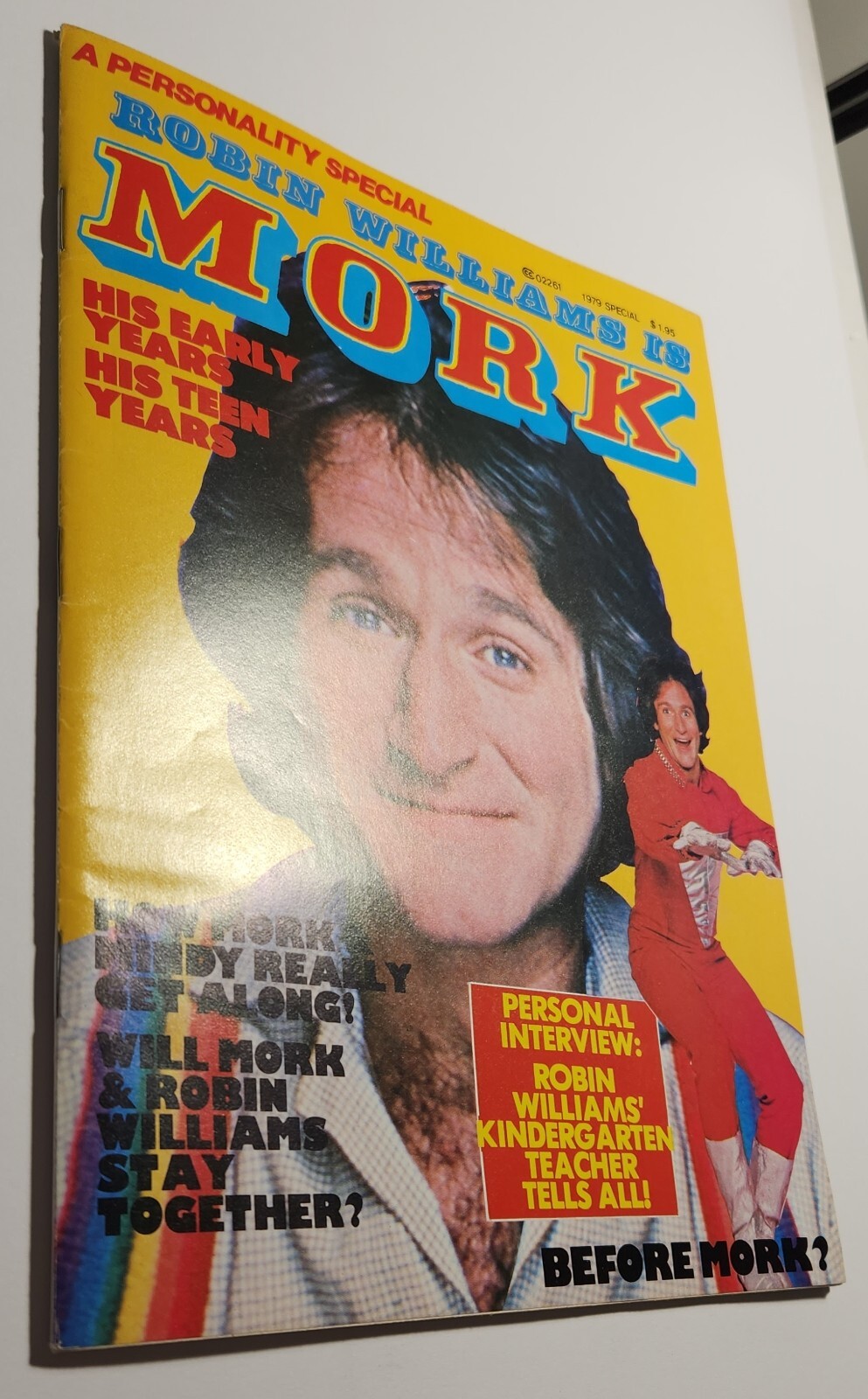 ROBIN WILLIAMS IS MORK Personality Special Magazine 1979 CHRISTOPHER REEVE