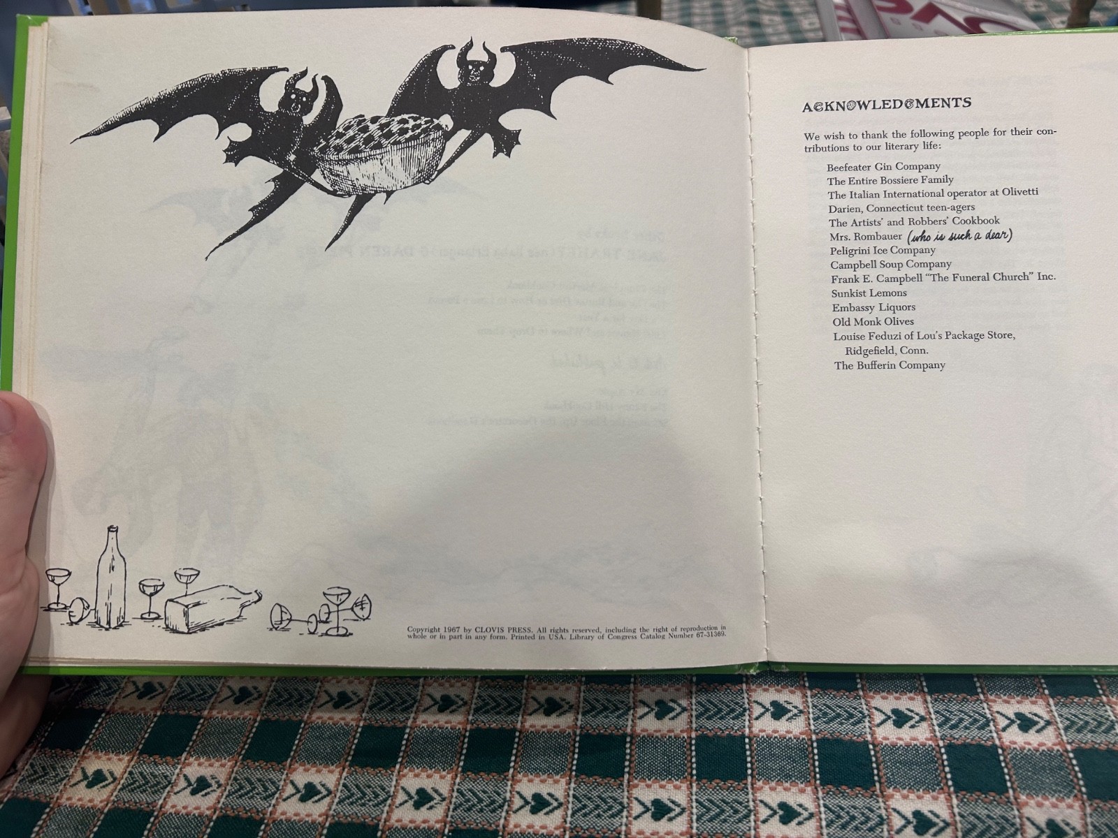 Son of the Martini Cookbook (1967) – Scarce First Edition