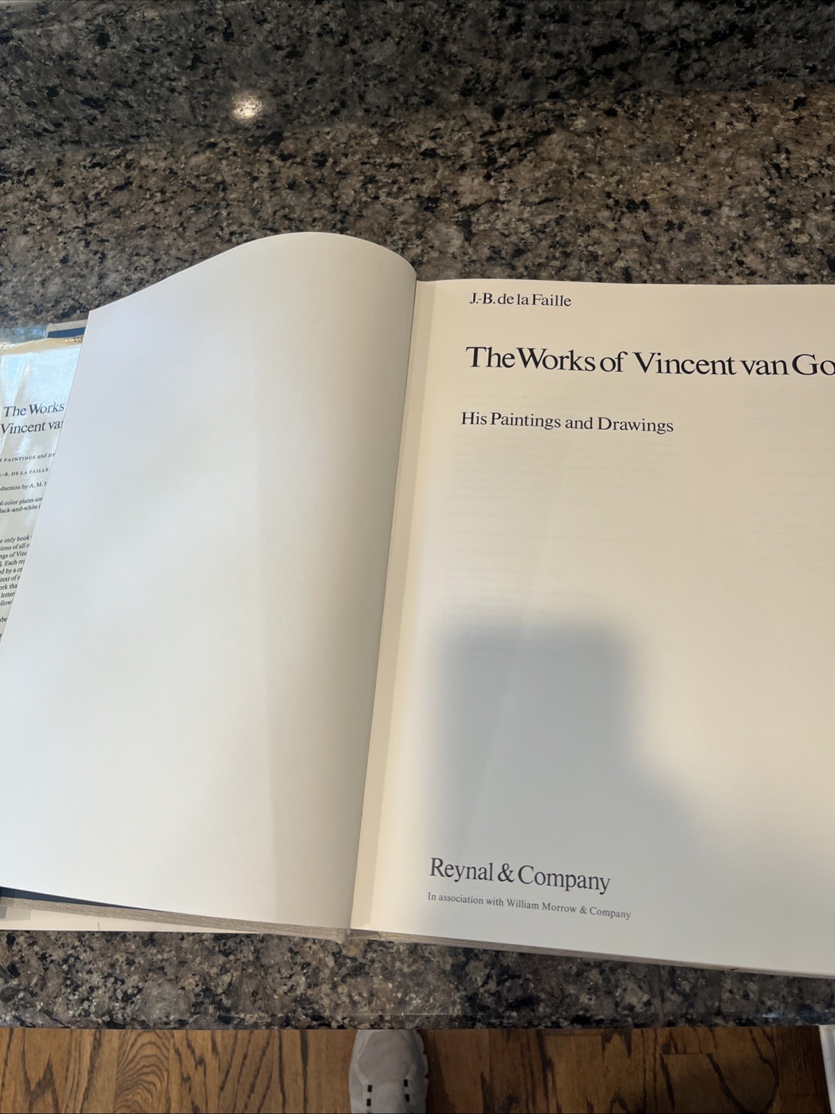 The Works Of Vincent van Gogh, Reynal & Company, 1970 Large HC Book 14.5in X 11”