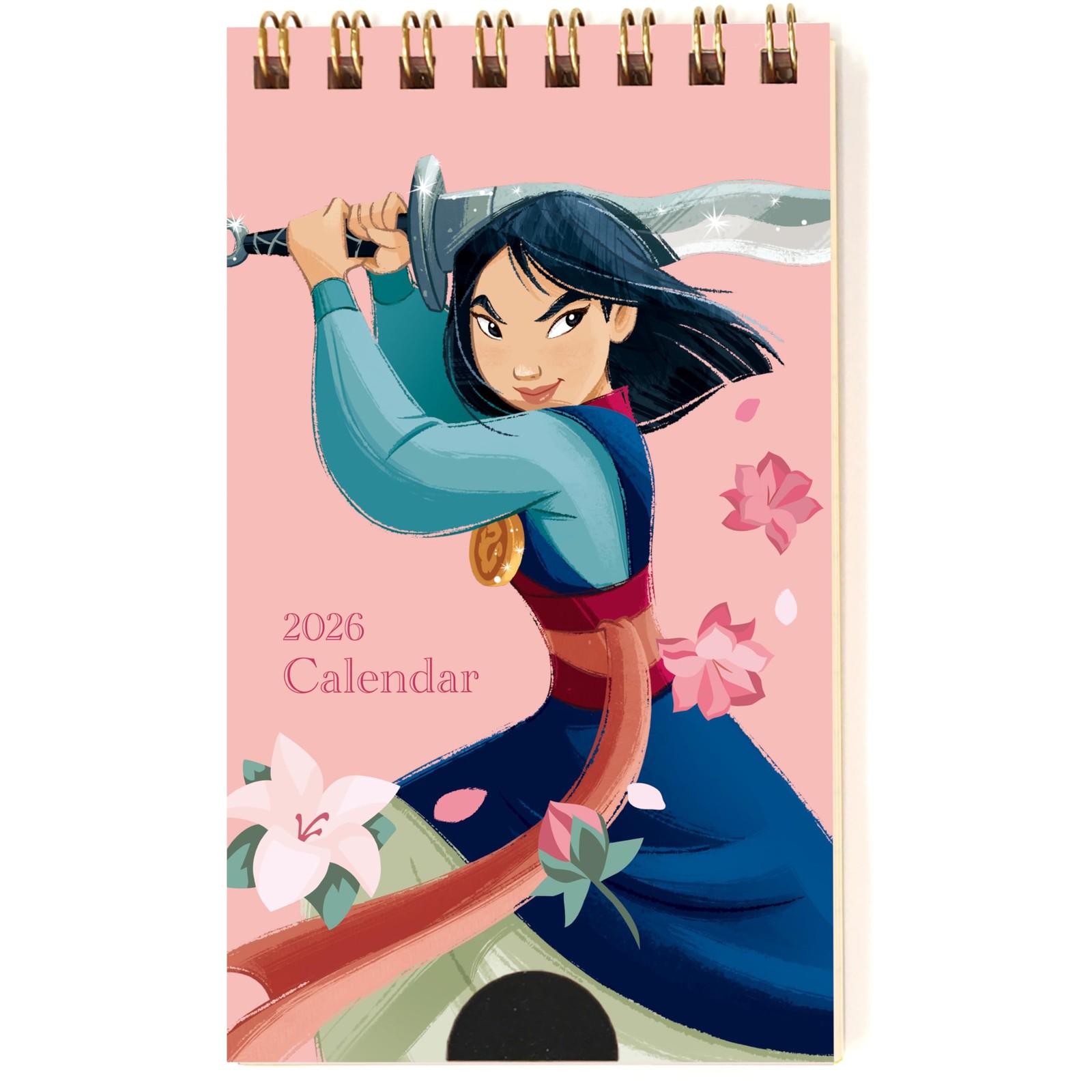 Todan 2026 Disney Princess Pocket Calendar (Mulan) 12.3 X 7Cm Td-30085-J_