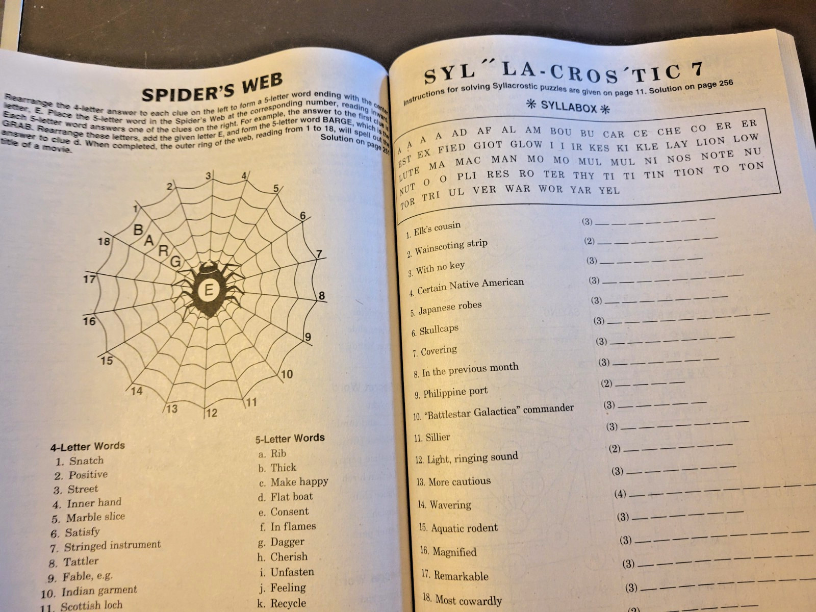 Classic Variety Puzzles Plus Crosswords – 256 Page Jumbo Special – by PENNYPRESS