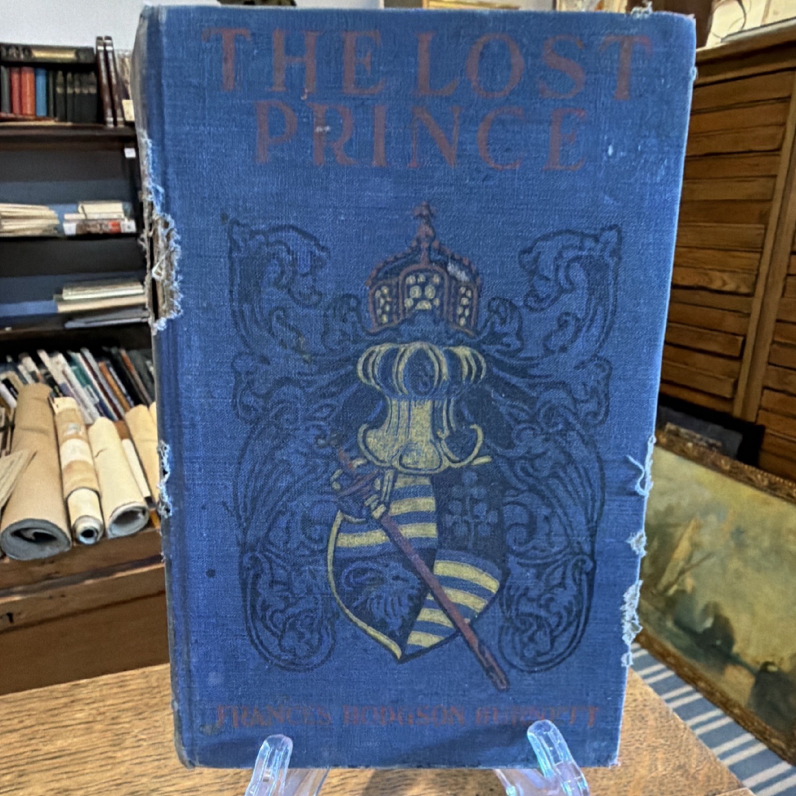 1915, Frances Hodgson Burnett, “The Lost Prince” Illustrated