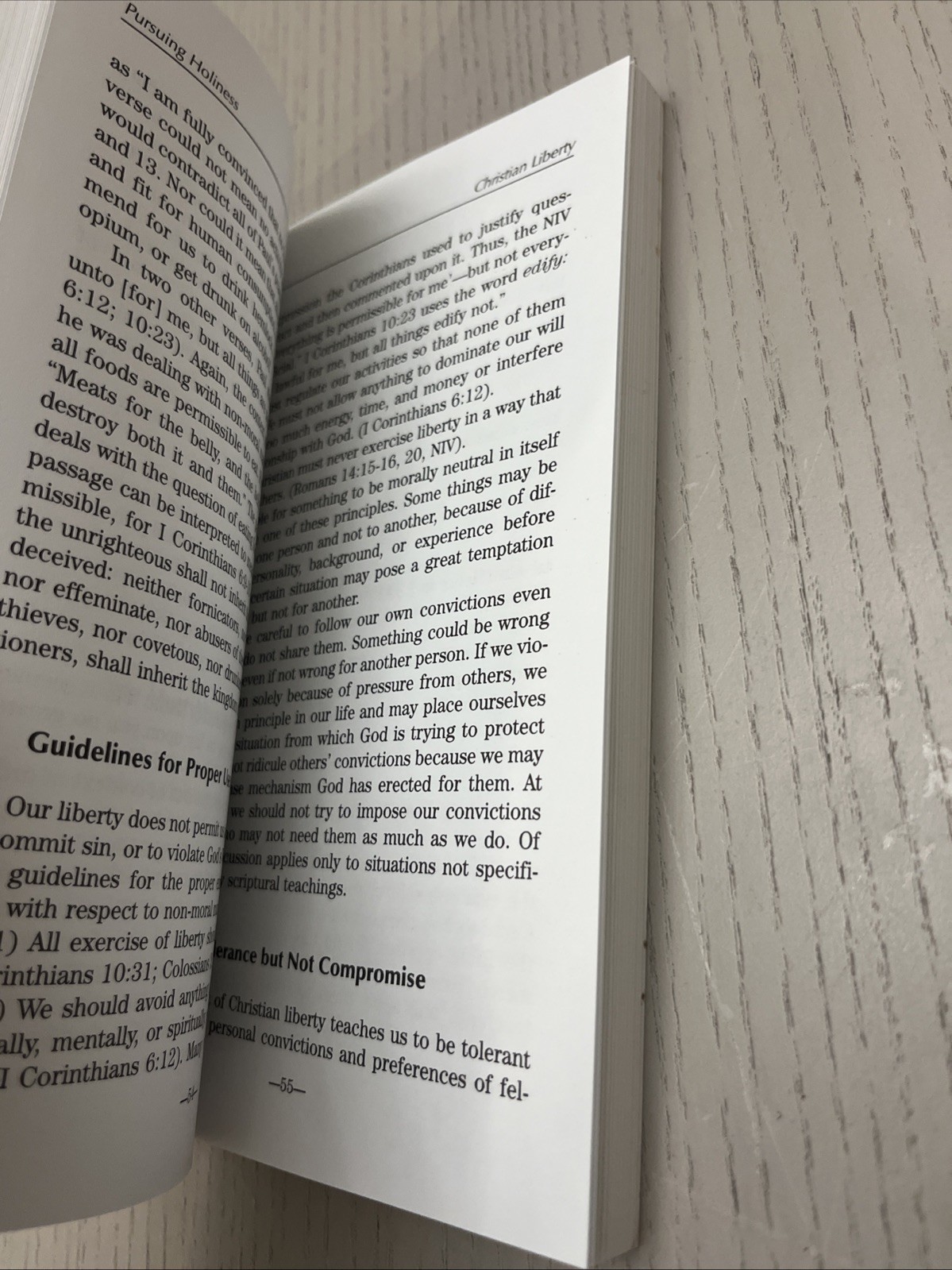 Pursuing Holiness : A Small Group Resource Developed from in Search of Holiness