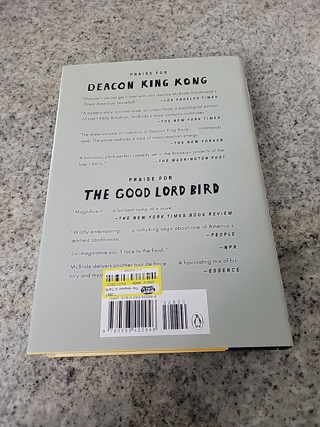 Heaven and Earth Grocery Store : A Novel by James McBride (2023, Hardcover)