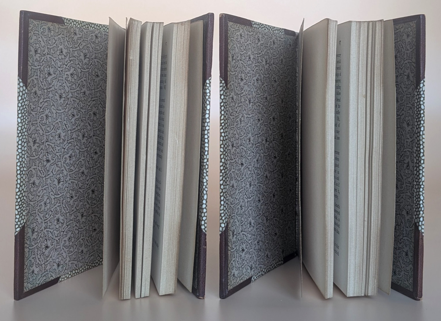 1850 Jane Eyre Currer Bell Fine Leather Binding 2 Vol Tauchnitz Set