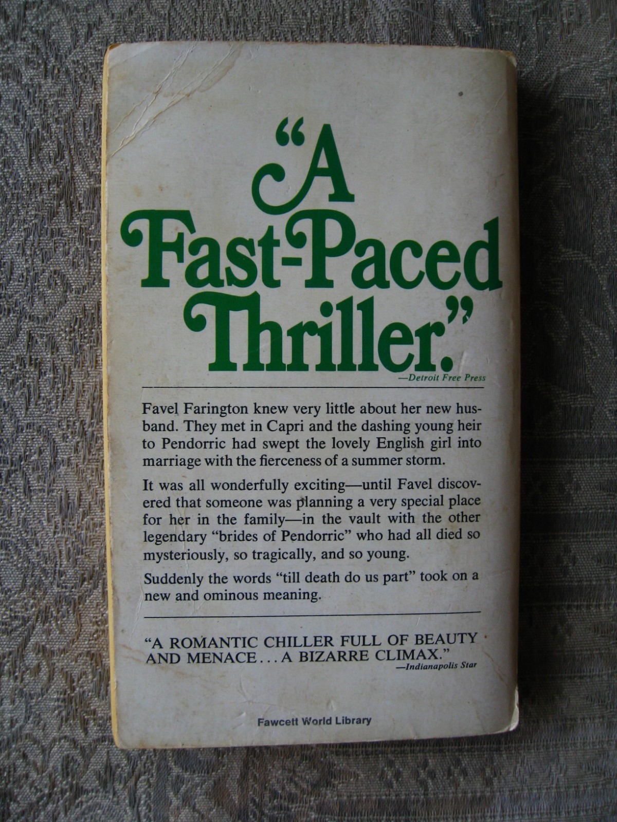 Victoria Holt – Bride of Pendorric – 1963 – paperback