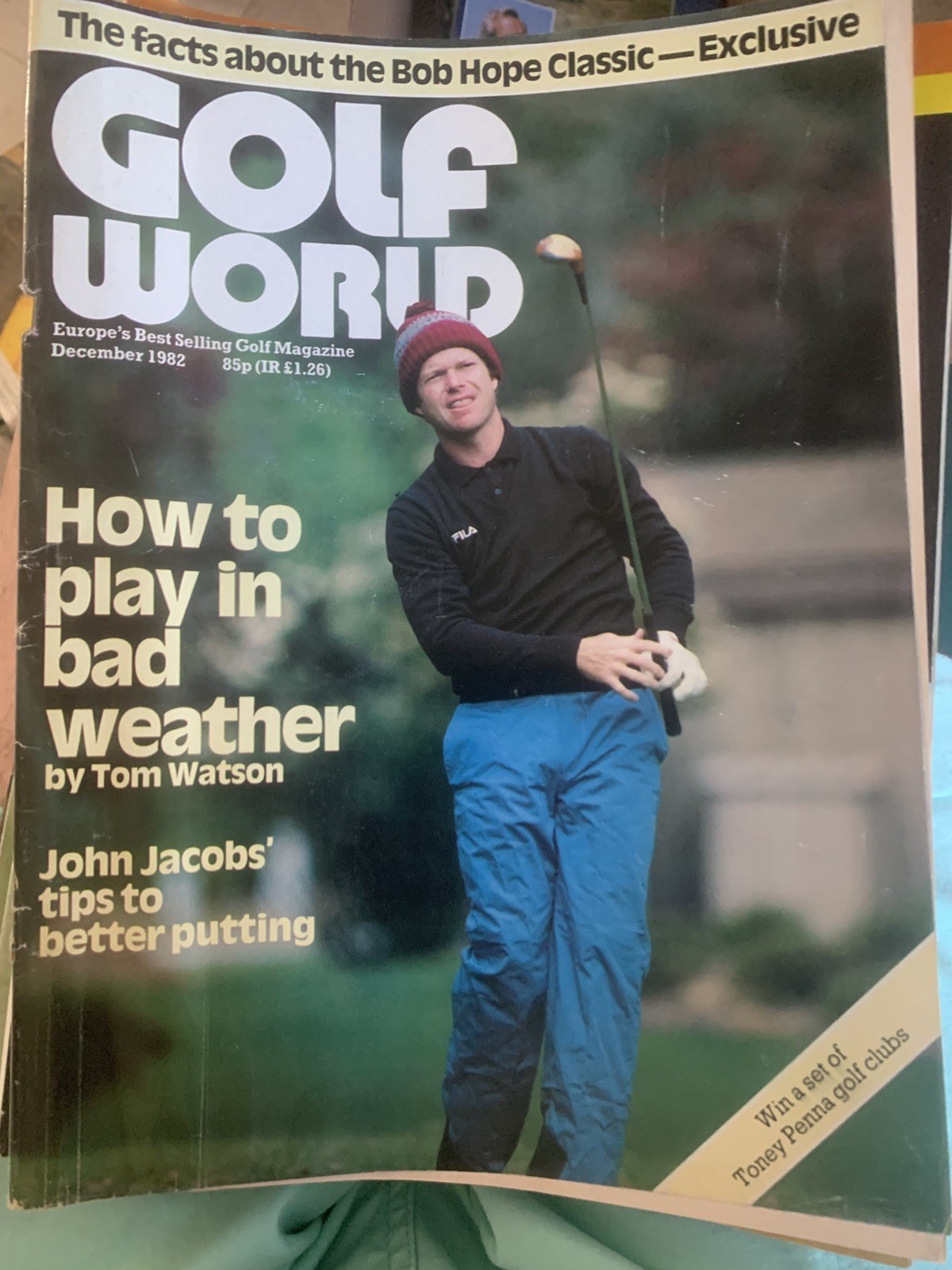 21 Vintage Golf World magazines 1981-82