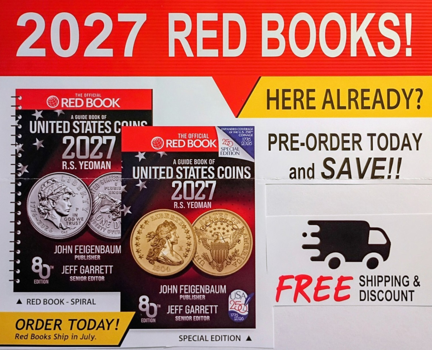 ORDER TODAY: 2027 – PAPERBACK – RED BOOK *****PRE-SALE***** SHIPS FREE….. #1