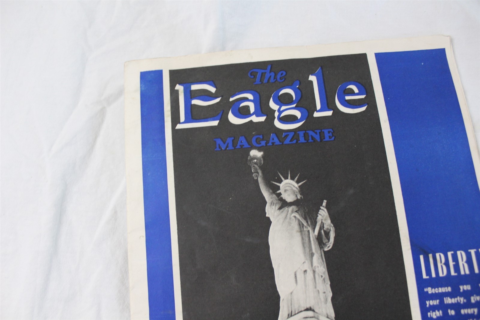 Vintage The Eagle Magazine 39 Pages July 1940 Lots of Ad Pages