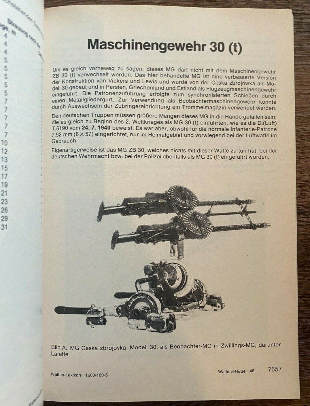 WAFFEN REVUE, Nr. 48 1983, Leichter Granatwerfer 36 5cm German Military Magazine