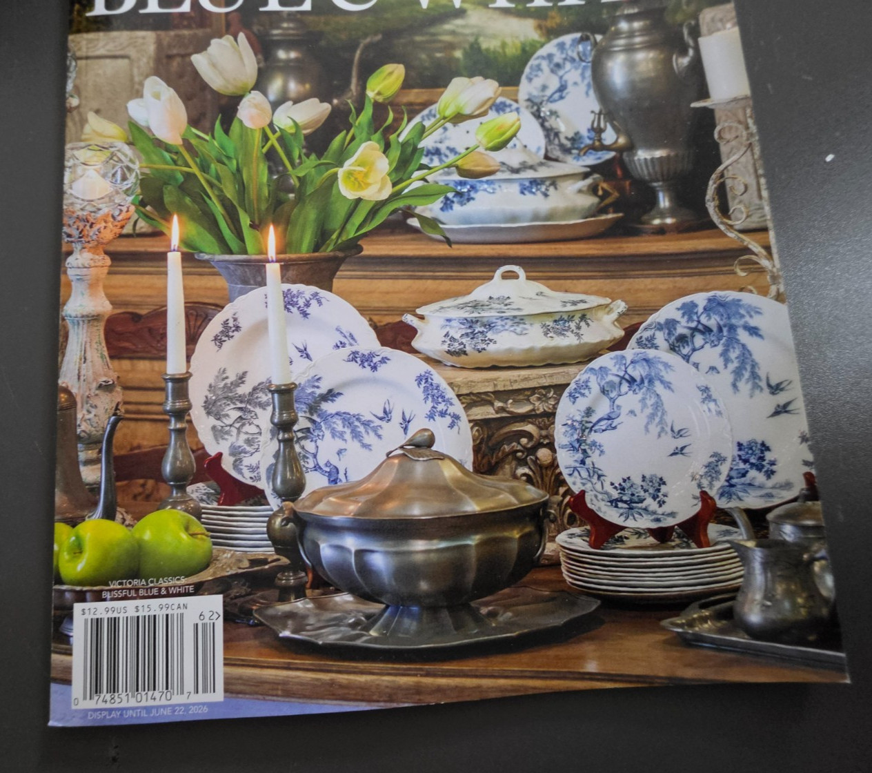 Victoria Classics Blissful Blue & White Magazine – Special Limited Spring Issue
