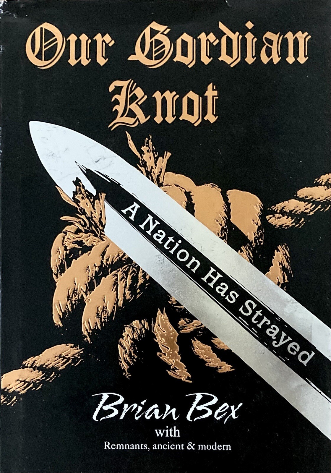 Our Gordian Knot A Nation has Strayed by Brian Bex 2019 Hardcover