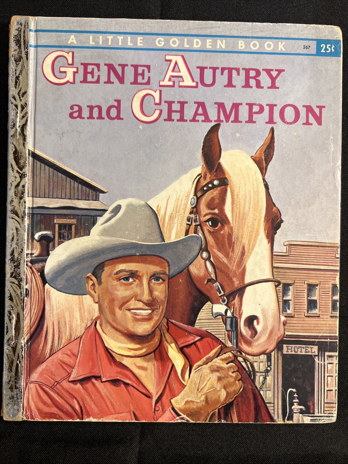 Vintage A Little Golden Book Gene Autry And Champion .25 267 1956 “A” # 5022
