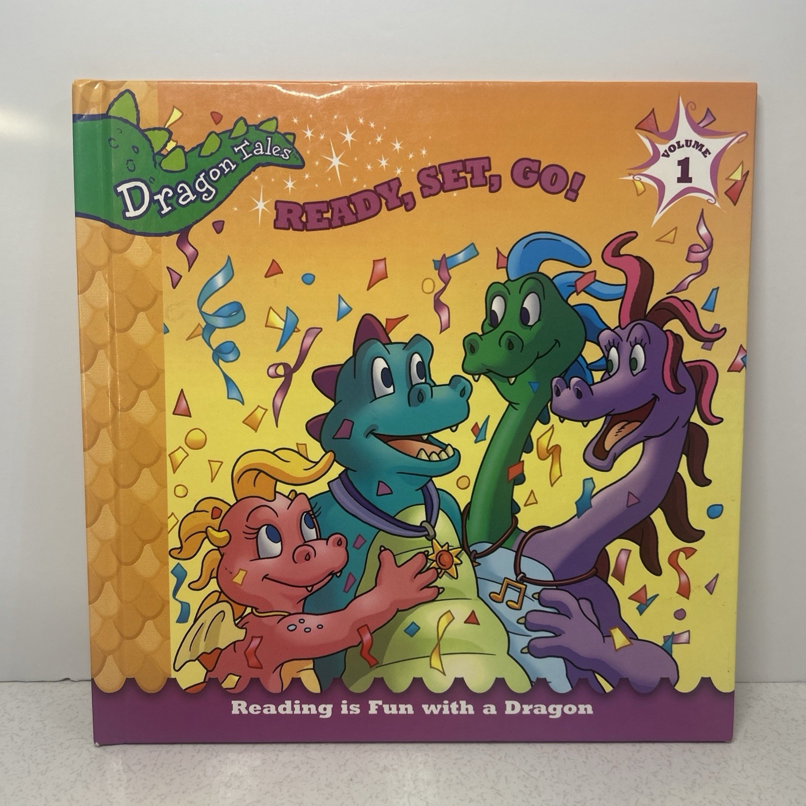 Dragon Tales Ready, Set, Go! Volume 1 Hardcover Book 2004