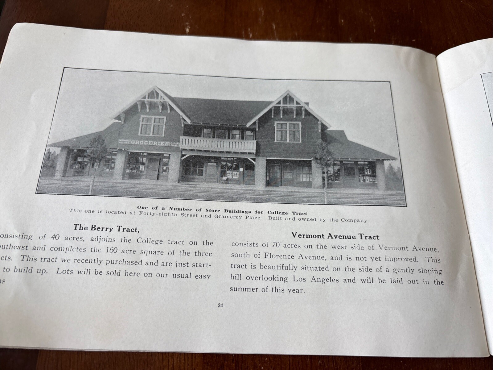 1909 Bungalows & Cottages VERY RARE! Los Angeles Investment Co. Booklet