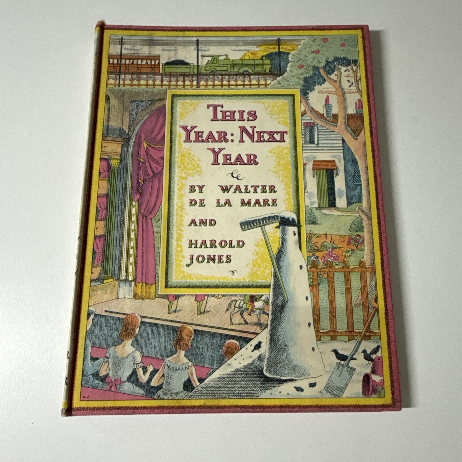 This Year Next Year By Walter De La Mare & Harold Jones 1937 Signed First Ed