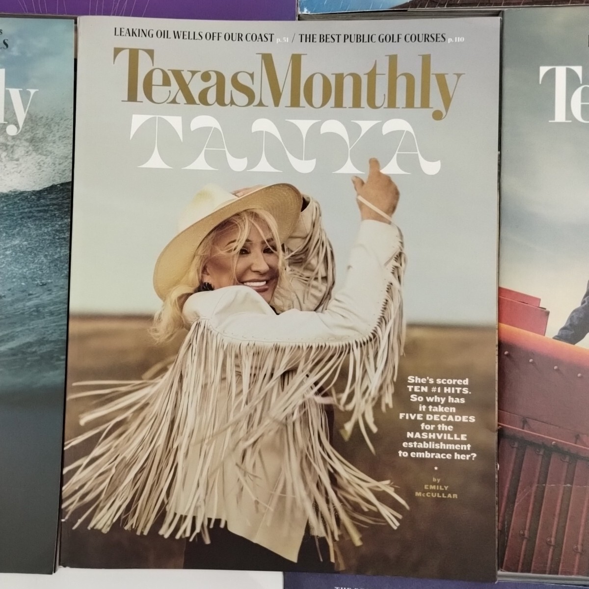 TEXAS MONTHLY Magazine Lot Of 10 2020-2022-2023 Elon Musk Hogs Tanya Tucker #1