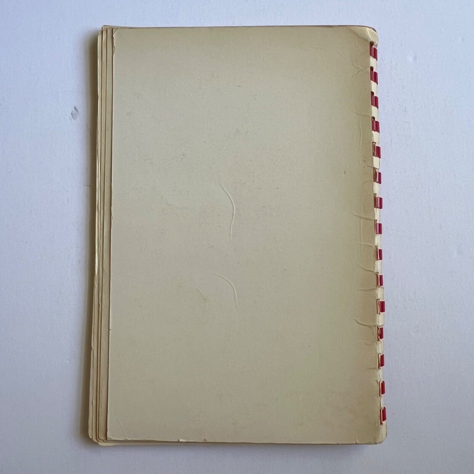 Vintage 1953 Cookbook Personal Recipes from Oshkosh WI Spiral Bound Paperback