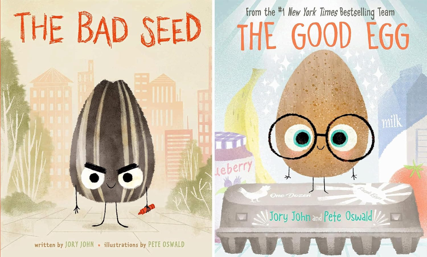 The Food Group Series Complete 8-Book Collection Set by Jory John