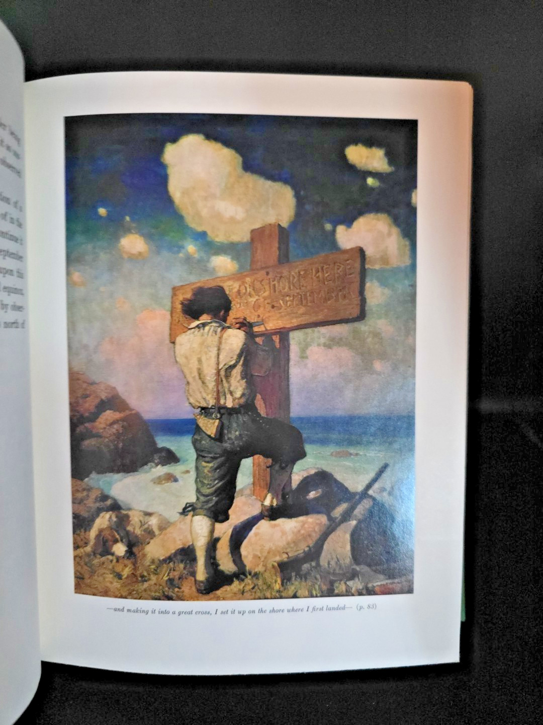 Numbered, Limited Edition Robinson Crusoe Defoe / N.C. Wyeth Illustrations 1983