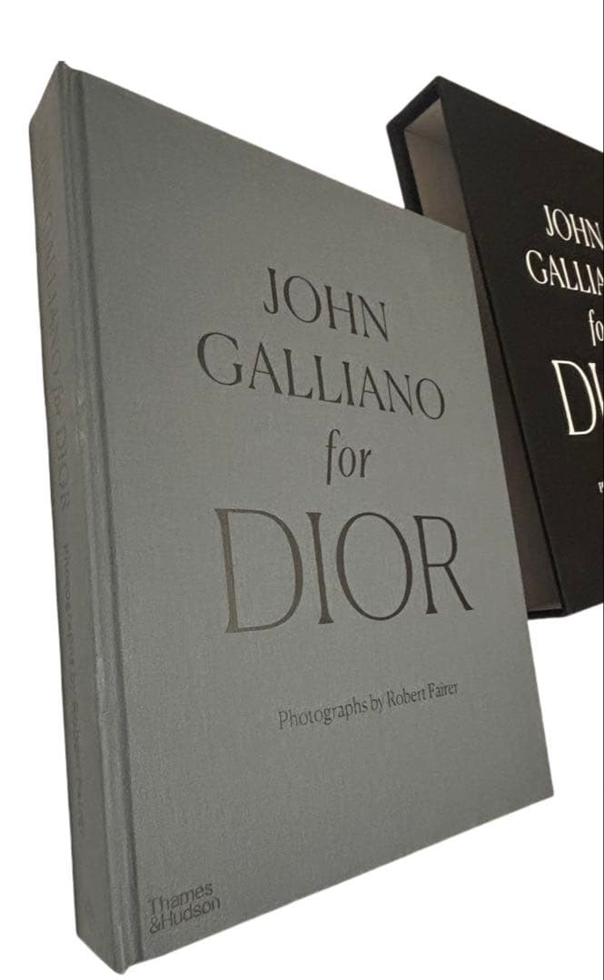 John Galliano for Dior Photography Book by Robert Fairer 431 Pages 38x28x5cm
