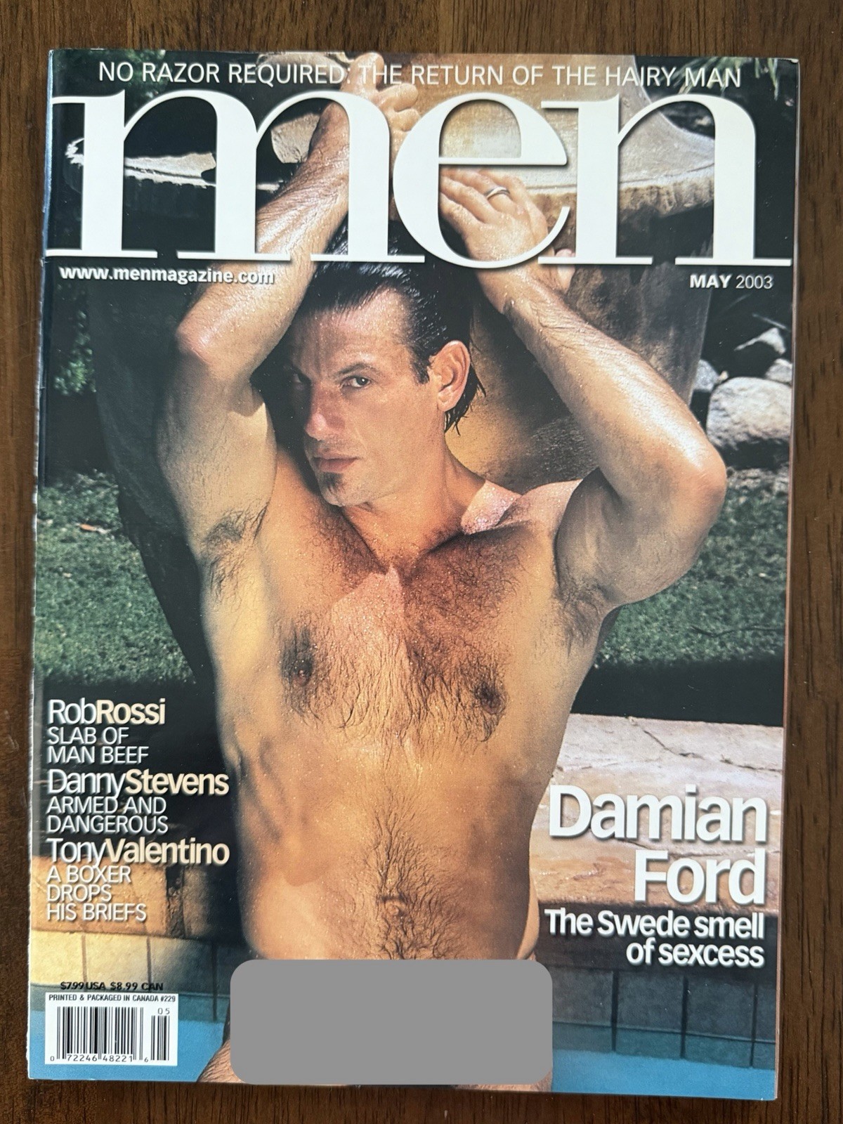 Advocate Men May 2003, Collector Item, nude males, Gay Fiction, Damian Ford