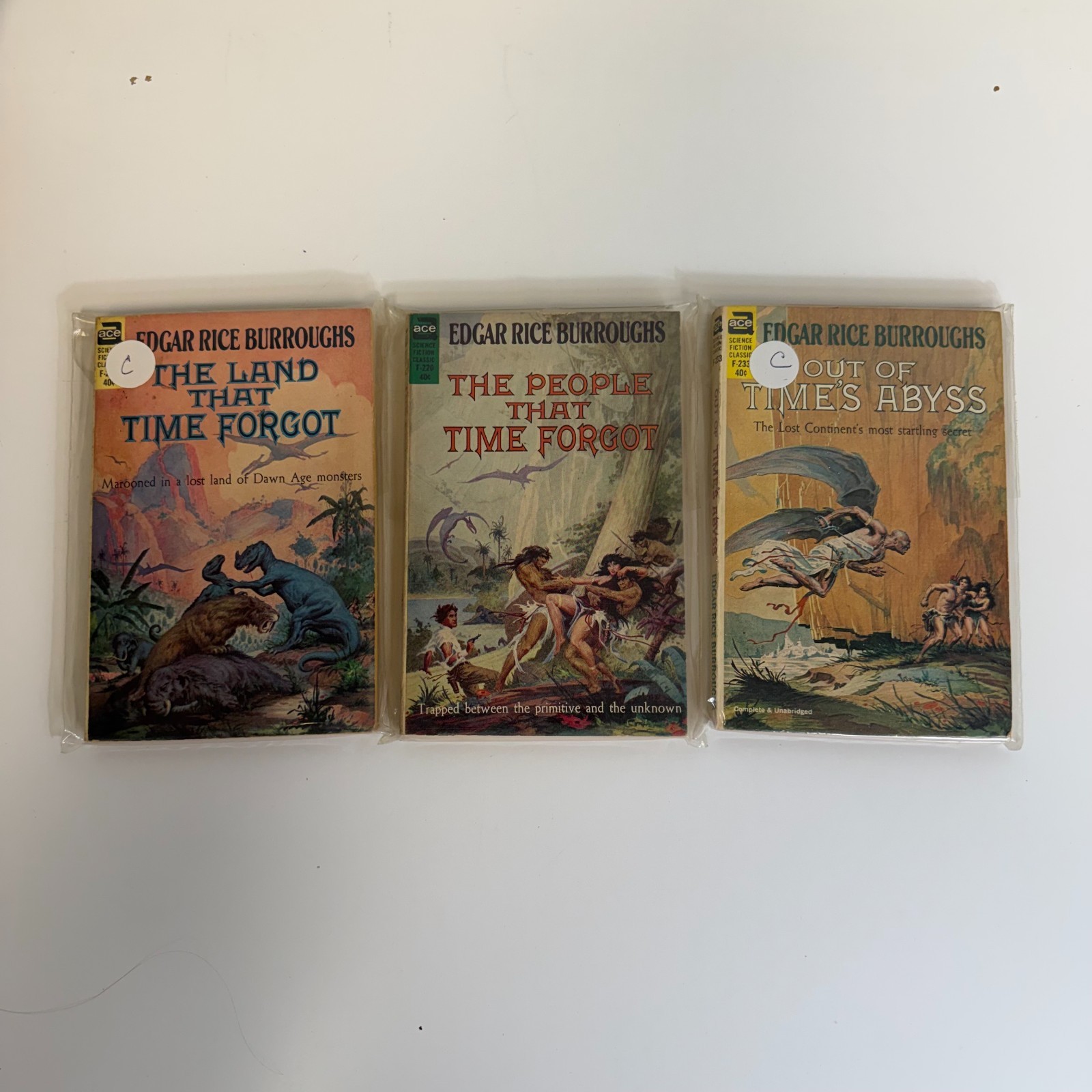 Edgar Rice Burroughs Lot Of 36 Vintage Paperback Books