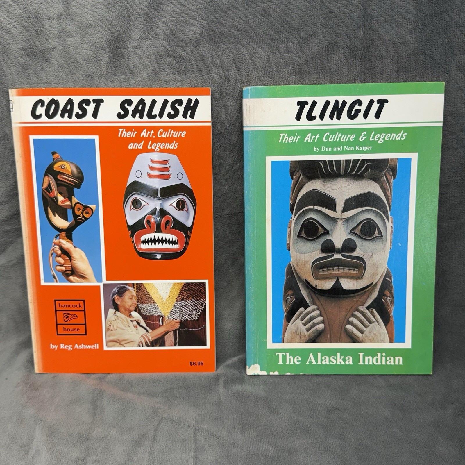 Vintage Lot of 6 PNW Native American Art & Culture Book Totem Poles & Legends