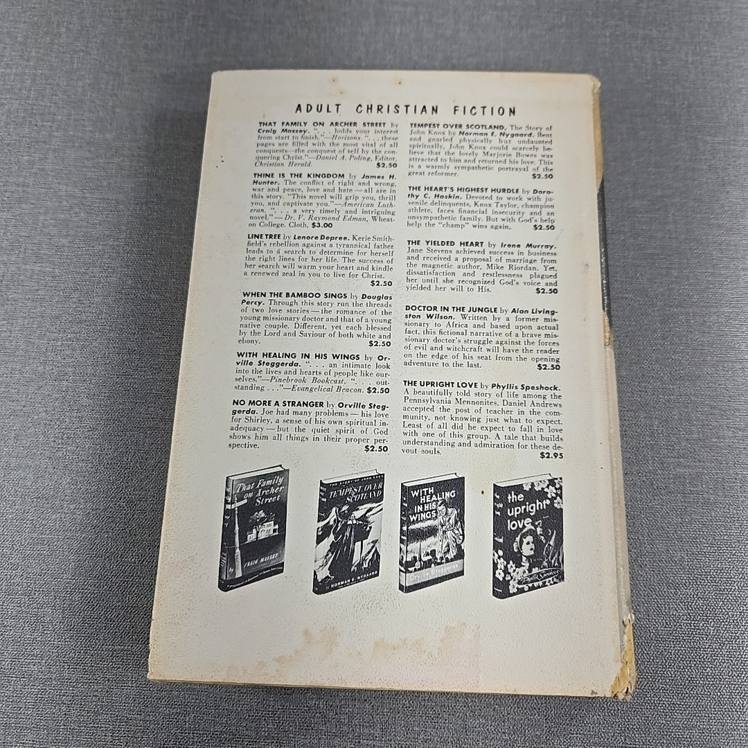 The Doctor’s Return Ken Anderson 1961 Vintage Hardcover Dust Jacket