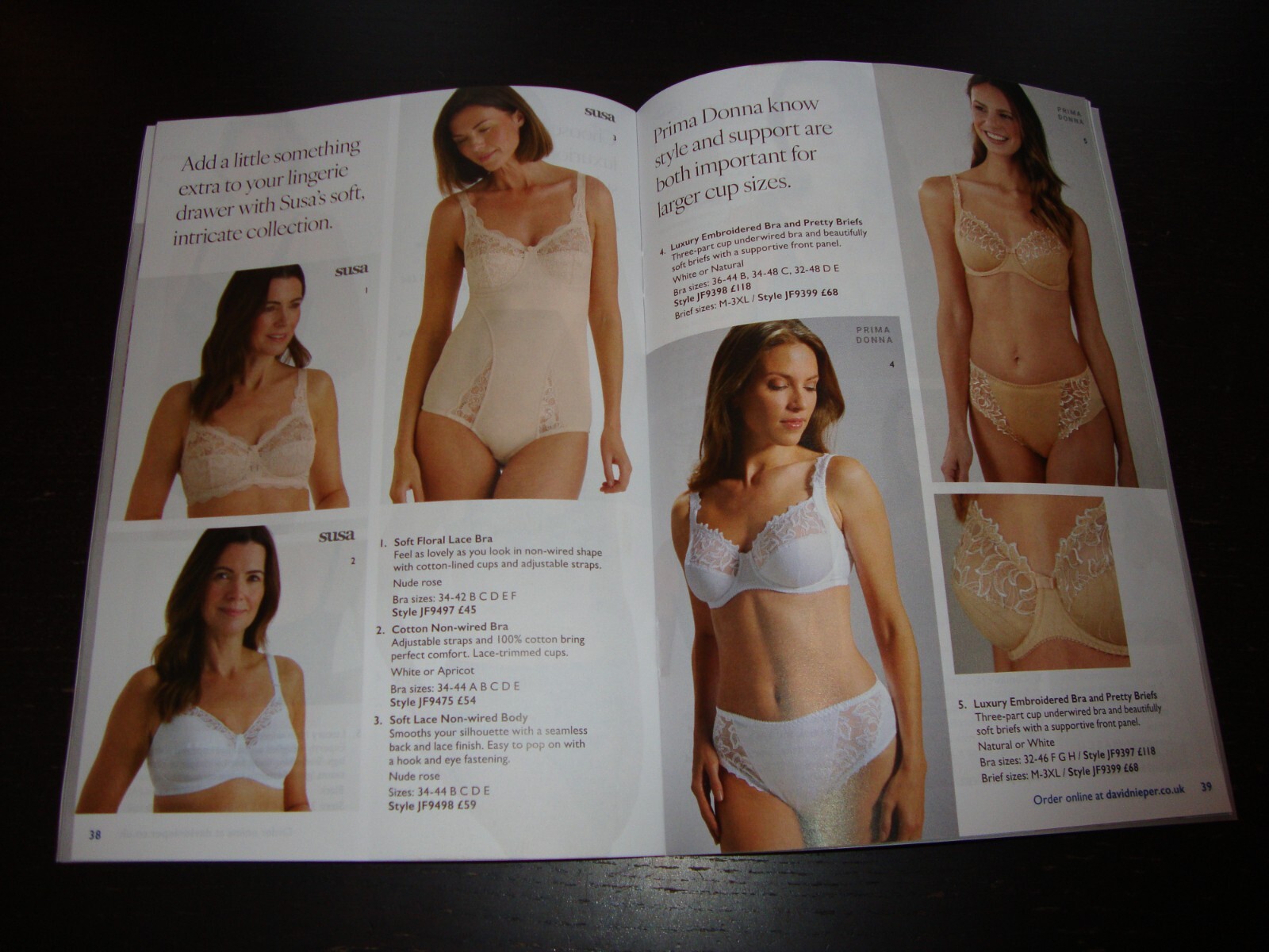 DAVID NIEPER Women’s Intimates & Sleepwear CATALOG Autumn Winter 2024 – 58 Pages