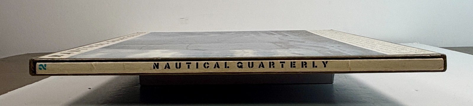 Nautical Quarterly No. 2 Vintage Sailing Magazine w/Original Slipcase VG