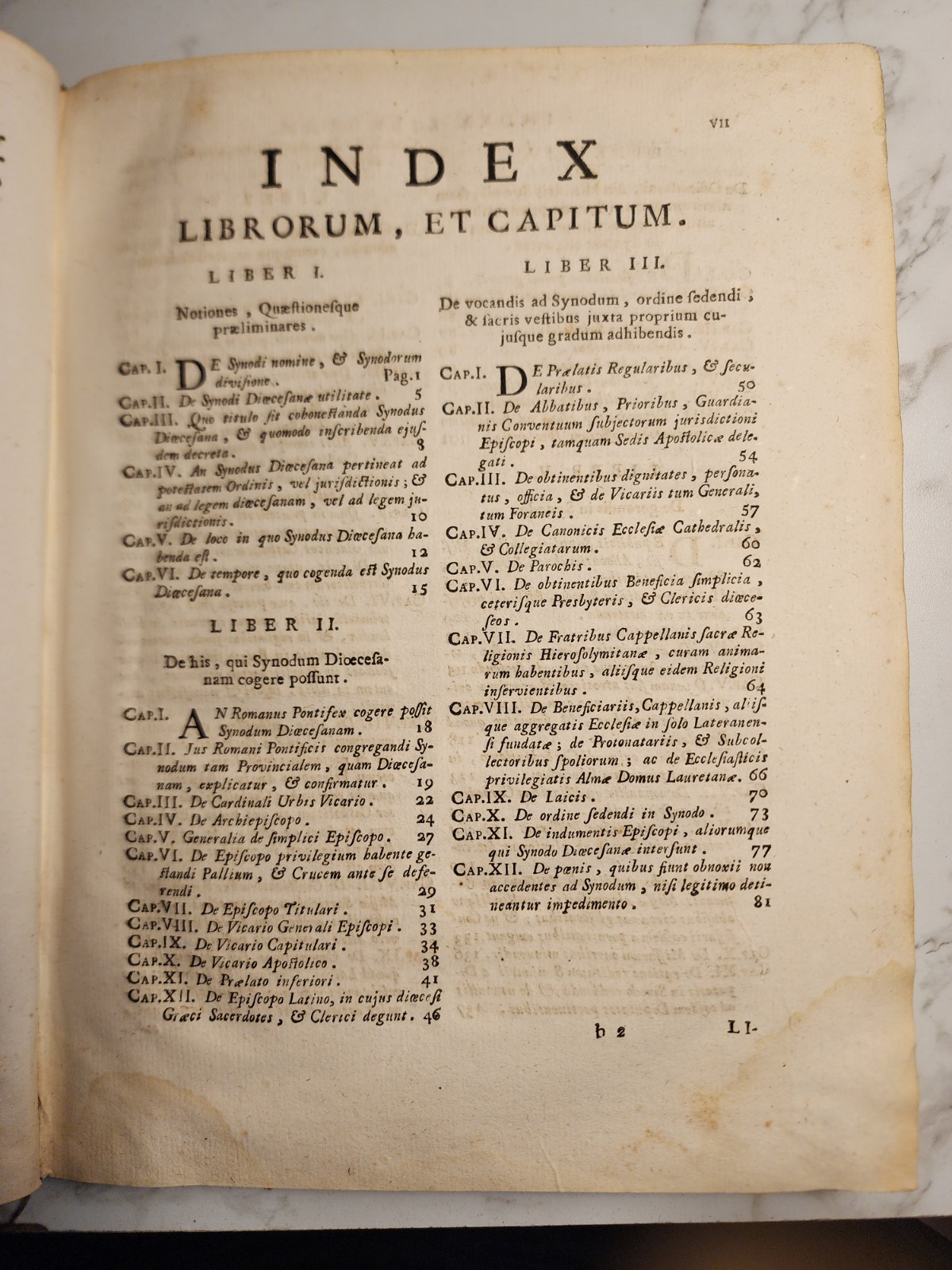 Benedict XIV De Synodo Dioecesana Tomus I Latin Leather Illustrated Rome 1767