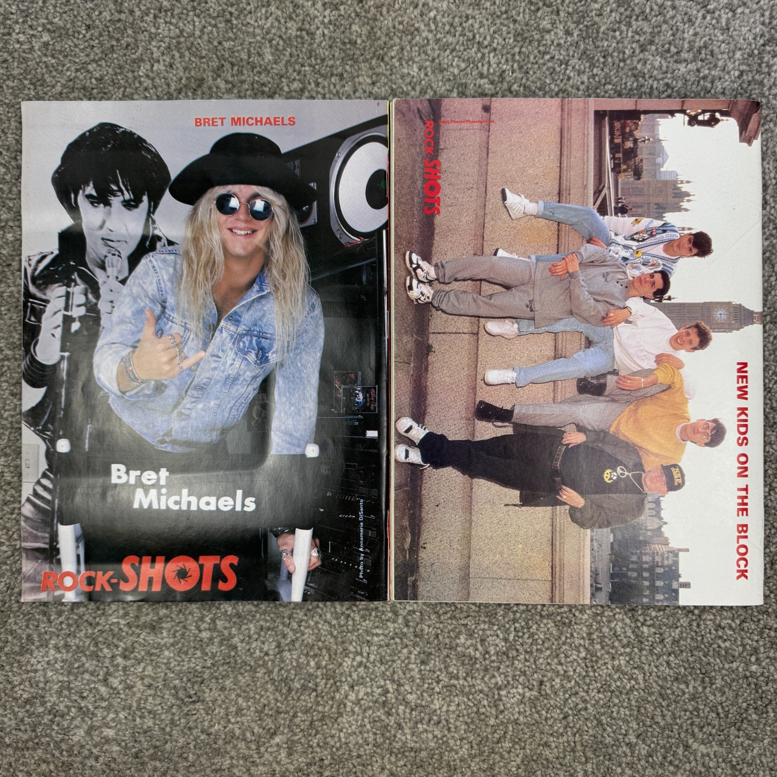 Creem Rock-Shots Magazines January & April 1990 NKOTB Milli Vanilli & Warrant