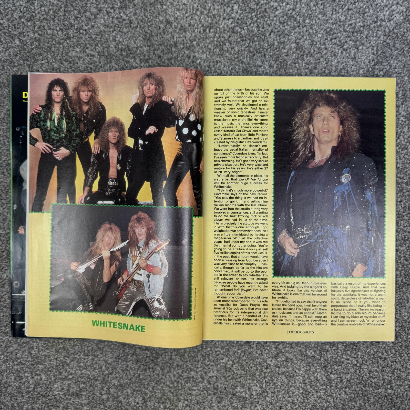 Creem Rock-Shots Magazines January & April 1990 NKOTB Milli Vanilli & Warrant