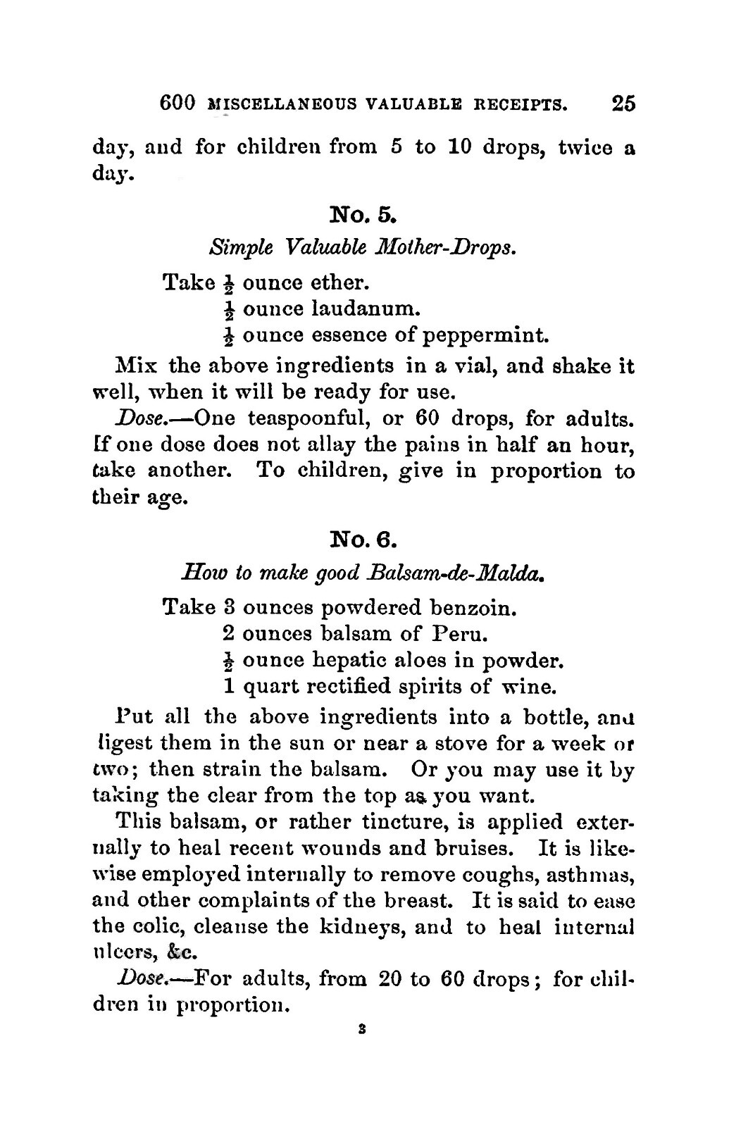 1867 Six Hundred Receipts Worth Their Weight In Gold 307 Pages
